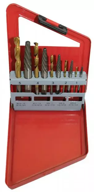 Pora - vastakierre tappisarja 10-os. - Kierretyökalusarjat - 0012947 - 1