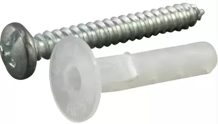 Toggler Alligator Tulppa 5mm laipalla 5kpl + ruuvit - Lyöntitulpat - 0020917 - 1