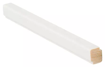 Varjolista 16x19 mänty valkolakattu 3300mm - Kattolistat - 0021177 - 1