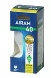 Airam Led Vakio opaali 4,9W E27 470lm, 15 000h - Led-polttimot - 0003757 - 2