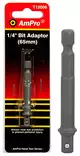 Ampro hylsyadapteri 1/4" 65mm - Jatkovarret ja niveljatkot - 0005617 - 1