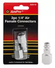 Ampro PI liitin 1/4" SK 2kpl - Paineilmaliittimet - 0006257 - 1