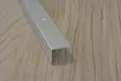 Askelkulma 30x24,5mm hopea, ruuvikiinnitys 100cm - Askelkulmalistat - 0011577 - 1
