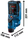 Bosch Rakenneilmaisin D-TECT 200 C 12V - Rakenneilmaisimet ja mittalaitteet - 0000597 - 2