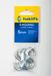 Haklift s-koukku 5mm 4kpl - Katto- ja kulmakoukut - 0003367 - 1