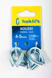 Haklift vaijerikoussi 5mm 4kpl - Vaijerit ja vaijeritarvikkeet - 0003327 - 1