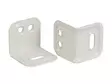 Kalustekulma 30x26x26mm 20kpl teräs/valkoinen - Kalusteasennus kulmalevyt - 0001957 - 1