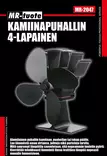 Kamiinapuhallin 4-lapainen - Tulisijatarvikkeet - 0017217 - 2