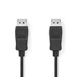 Nedis DisplayPort-kaapeli uros-uros 2.00m - Tietokonetarvikkeet - 0007047 - 2