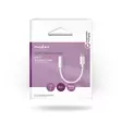 Nedis USB-sovitin 2.0 USB-C Uros-3.5mm naaras 0.1m - Tietokonetarvikkeet - 0007077 - 2
