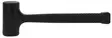 Promaster rekyylitön vasara 1800g musta - Rekyyylittömät vasarat - 0006037 - 1