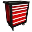 Työkaluvaunu 6-laatikkoa, työkaluilla, 188-os. - Työkalupakit - 0020047 - 1