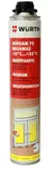 Wurth Megamax Pistoolivaahto 870ml - Uretaanivaahdot - 0010547 - 1
