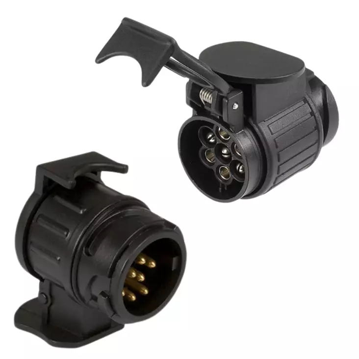 Adapteri 13-auto/7-perävaunu - Pv- pistokkeet ja johdot - 0008617 - 1