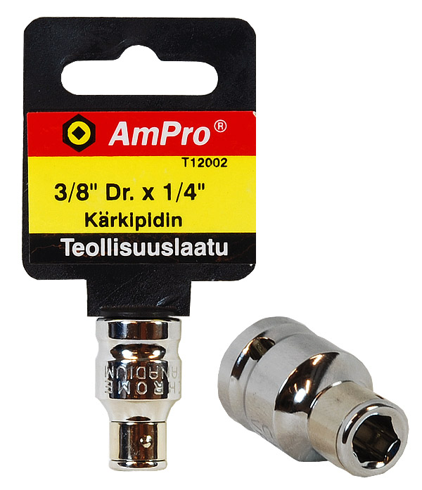Amrox kärkiadapteri 1/4" 6mm - Jatkovarret ja niveljatkot - 0005597 - 1