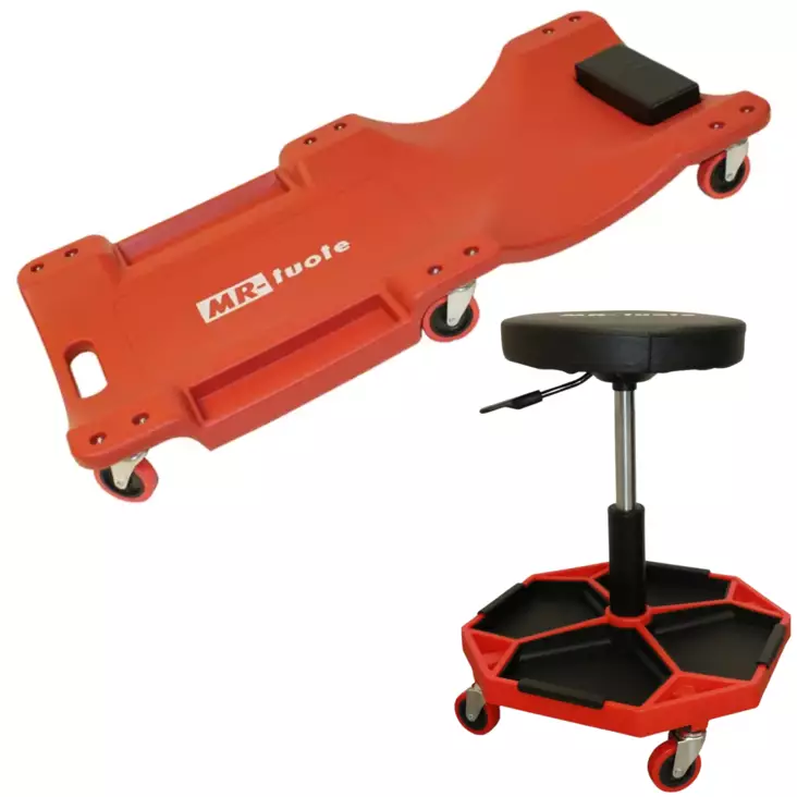 Asentajan alusta ja jakkara - Korjaamolaitteet ja tarvikkeet - 0019387 - 1