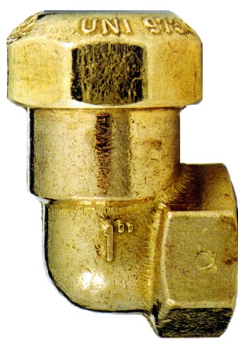 Ässä muoviputkenliitin kulma 1"SK-32mm - Muoviputkenliittimet - 0004677 - 1