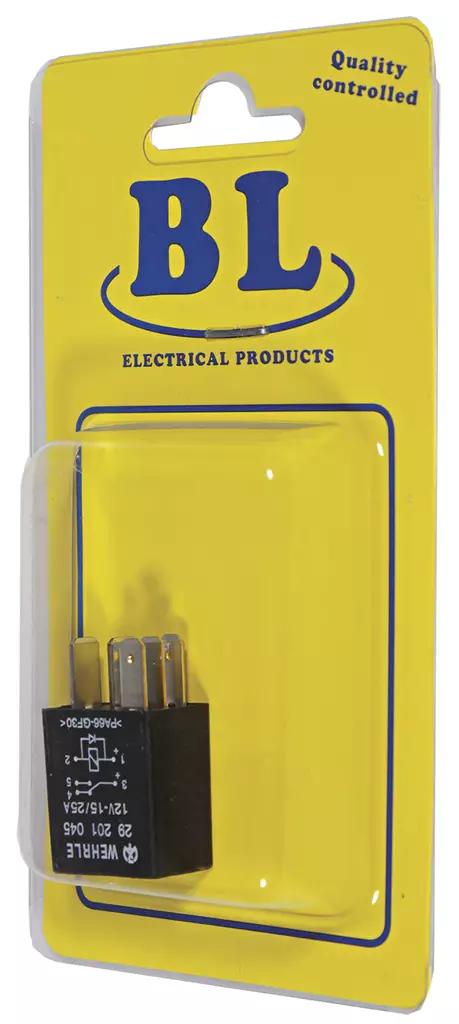 BL vaihtokärkirele 12V 5-napainen 15/20A - Katkaisijat ja releet - 0012487 - 1