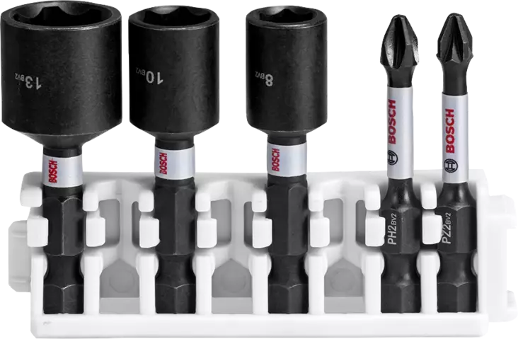 Bosch Impact ruuvauskärkisarja M8/10/13 PH2 PZ2 50mm - Ruuvauskärkisarjat - 0000607 - 1