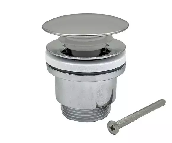 E-P Pop-Up pohjaventtiili kromattu 1¼" ø66mm - Hajulukot ja tarvikkeet - 0020427 - 1