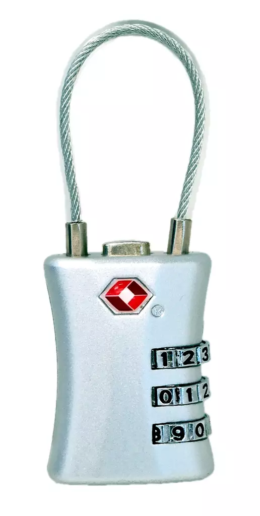 Emax Matkalukko, vaijeri, numeroyhdistelmä, TSA - Numerokoodilukot - 0004067 - 1