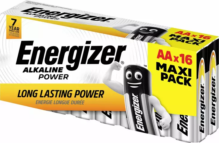 Energizer Alkaline Power AA 16kpl - Alkaliparistot - 0020887 - 1