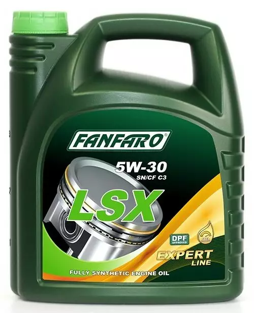 Fanfaro Moottoriöljy LSX 5W-30 5L - Moottoriöljyt - 0019147 - 1