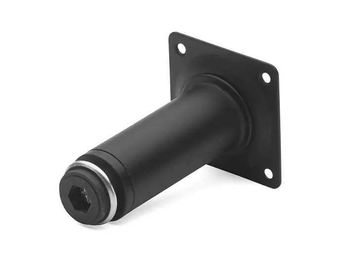 Habo putkijalka 30x700mm musta - Kalustejalat - 0008447 - 2