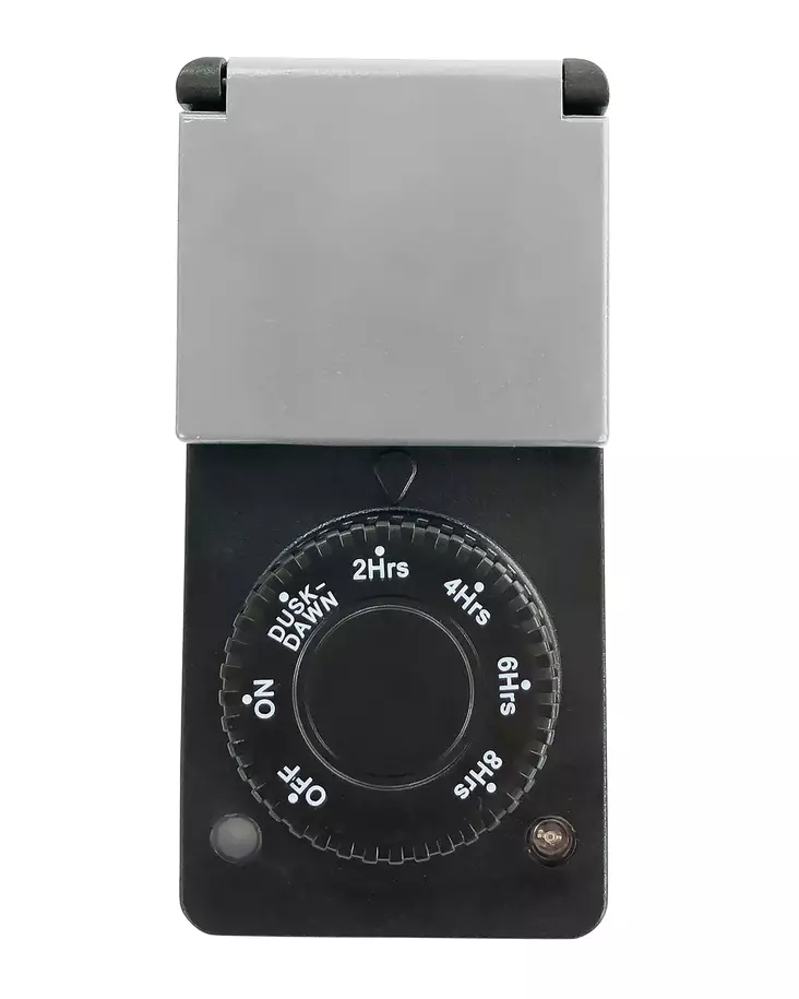 Harju Ajastin hämäräkytkimellä IP44 230V 10A - Liiketunnistimet ja ajastimet - 0010257 - 1