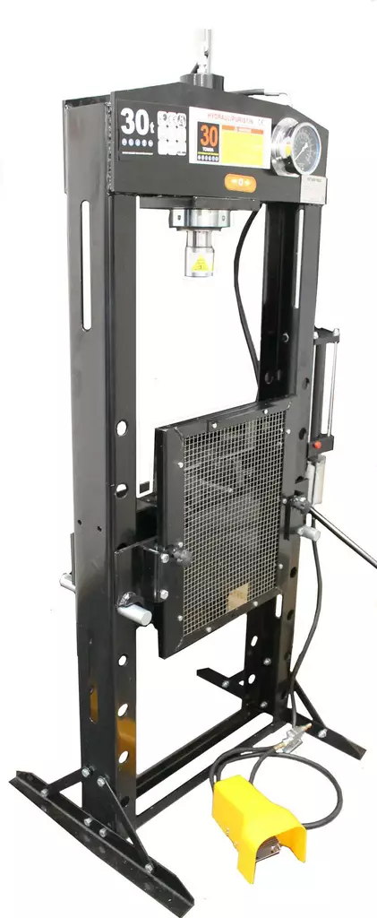 Hydraulinen prässi 30 ton suojaverkolla - Hydrauliprässit - 0015777 - 1