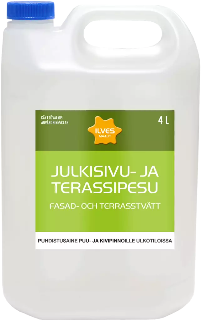 Ilves Julkisivu- ja Terassipesu käyttövalmis 4L - Rakennus pesuaineet - 0007217 - 1