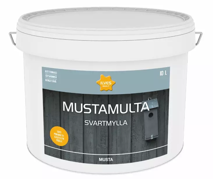 Ilves keittomaali musta 10L - Ulkomaalit - 0014087 - 1