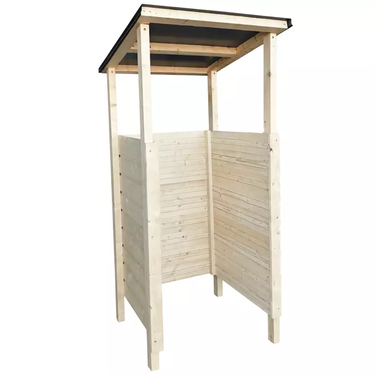 Jätekatos 240l astialle, 75x85x194cm - Jäteastiat - 0021617 - 1