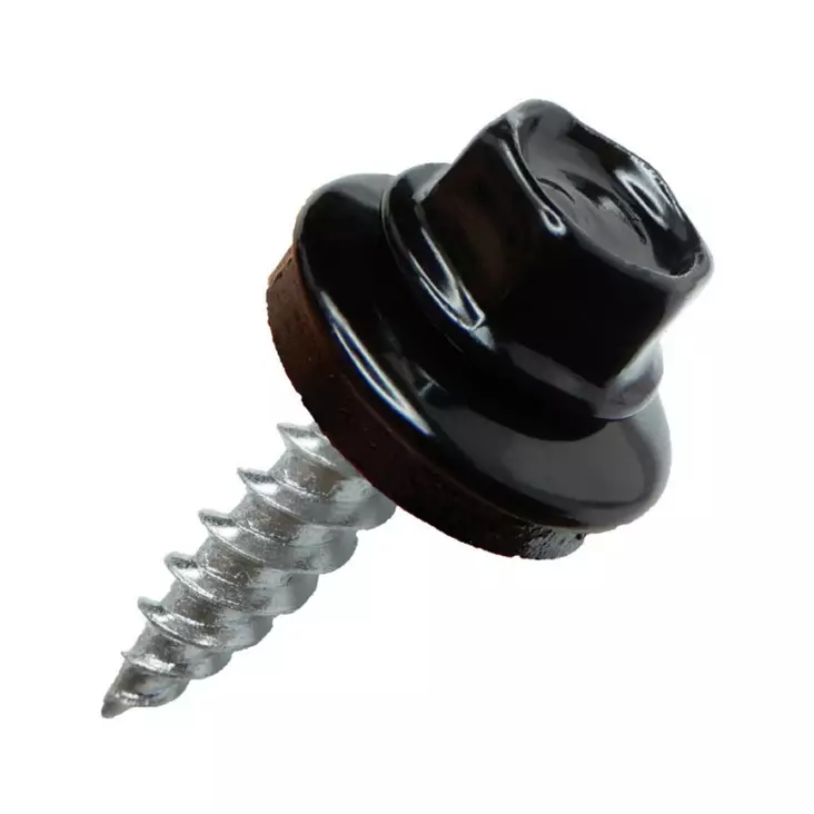 Kateruuvi 4,8x25 musta RR33 25kpl - Kateruuvit - 0011087 - 1