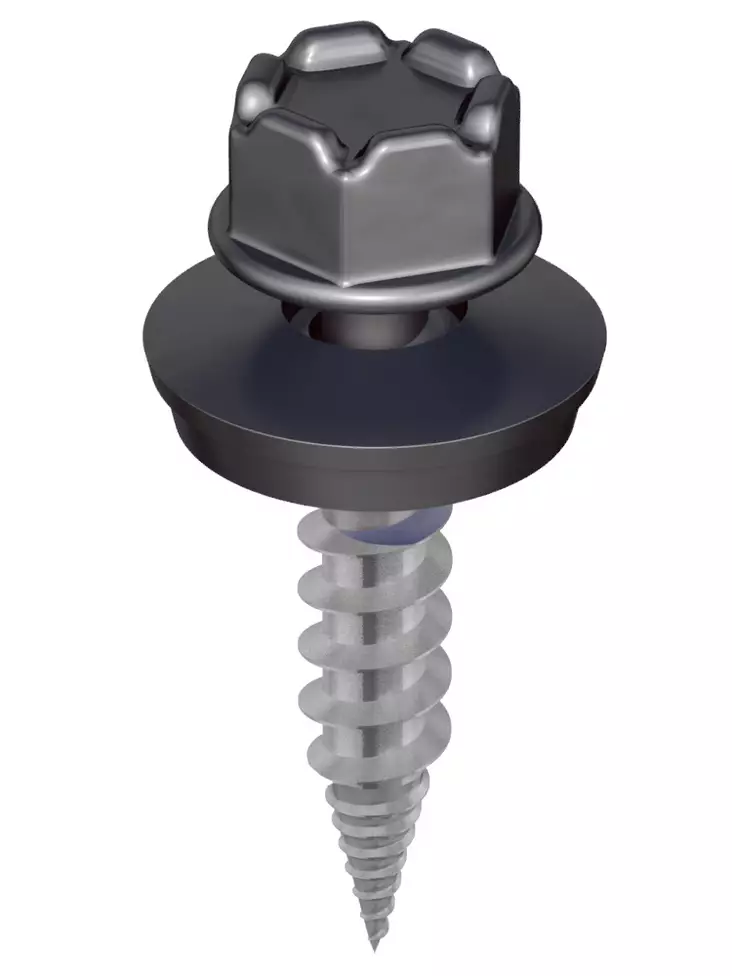 Kingi kateruuvi 4,8 x 25, RR33 - Musta, 250kpl - Kateruuvit - 0018437 - 1