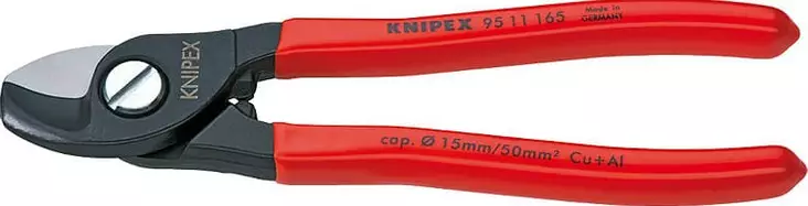 Knipex Kaapelileikkuri 165mm 15mm/50mm2 - Vaijerileikkurit - 0005847 - 1