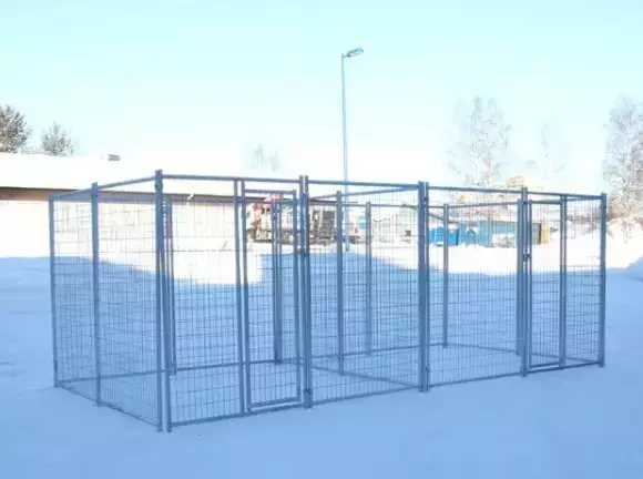 Koiratarha 3,6x4,8m kuumasinkitty - Koiratarhat ja eläinverkot - 0020867 - 1