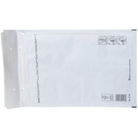 Kuplapussi, sisämitta 220x340mm, valkoinen - Kopiopaperit ja leikkurit - 0013087 - 1