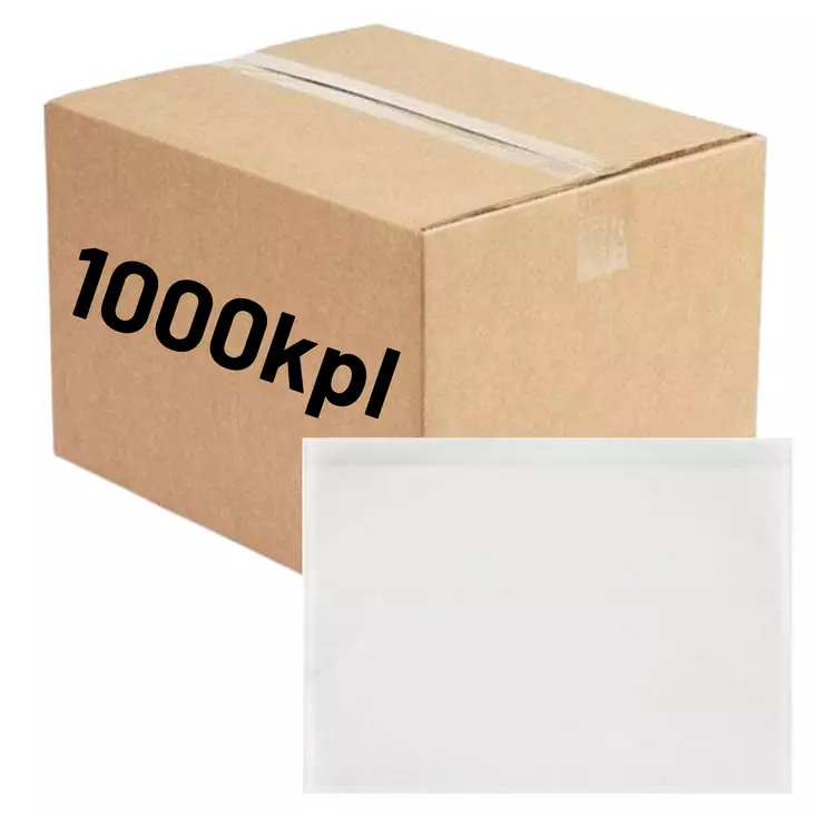 Lähetetasku 240x162+22MM, C5 BLANCO 1000kpl - Pakkauslaitteet ja tarvikkeet - 0003257 - 2