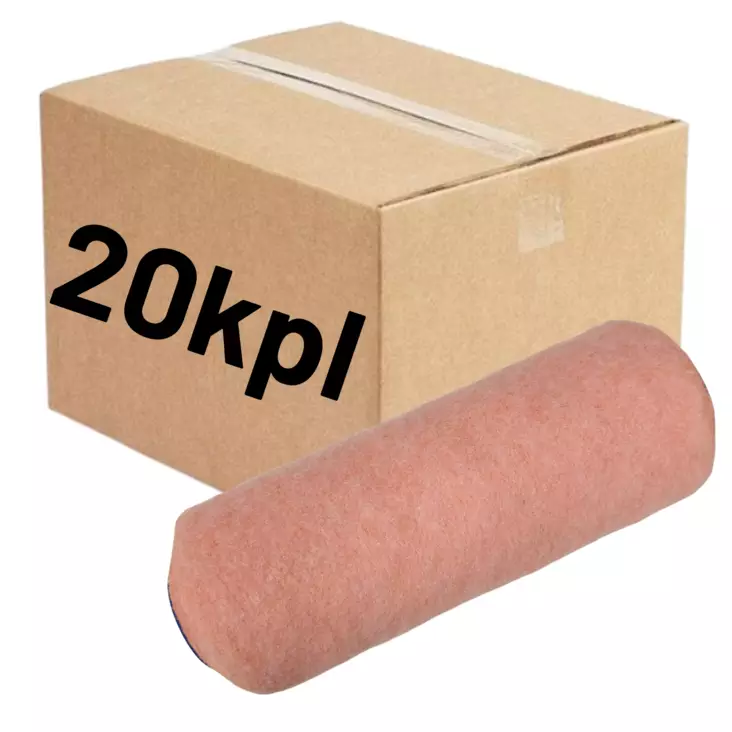 Maalitela salmon 230mm 20kpl Laatikko - Maalitelat ja jatkovarret - 0020287 - 1