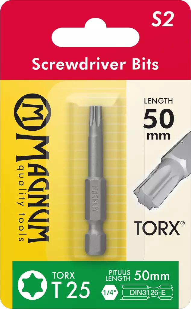 Magnum Kärki T7 50mm E - Ruuvauskärjet - 0001017 - 1