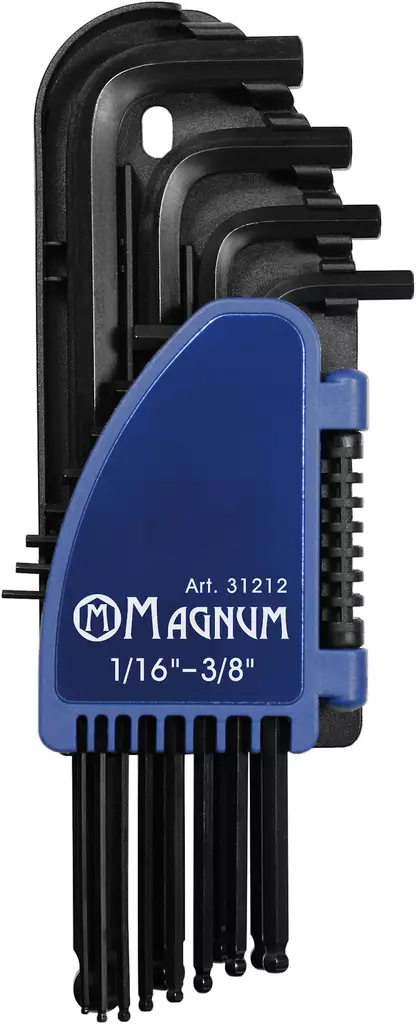 Magnum Kuusiokoloavainsarja 1/16"-3/8" pallopää - Kuusiokoloavaimet - 0001097 - 1