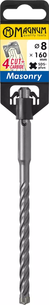 Magnum SDS-plus kiviporanterä 8x210mm 4Cut - SDS-kiviporanterät - 0001447 - 1