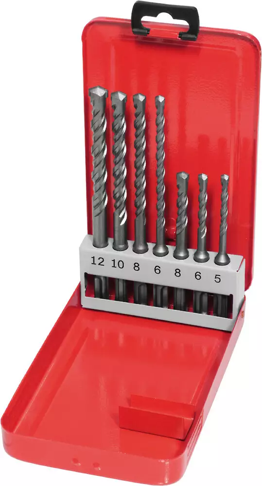 Magnum SDS+ kiviporanteräsarja 7-os., 5-12mm - Poranteräsarjat - 0021167 - 1