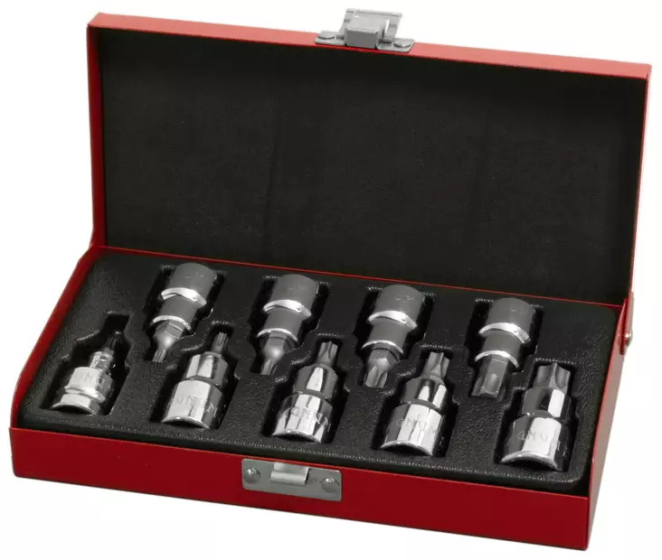 Magnum TORX-kärkihylsysarja 1/2" T20-T60 - Torx-avaimet ja sarjat - 0001137 - 1