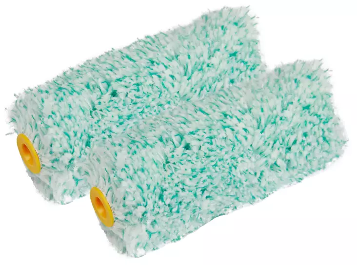 Minitela 100mm vihreä mikrokuitu 2kpl, kuitu 16mm - Maalitelat ja jatkovarret - 0019807 - 1