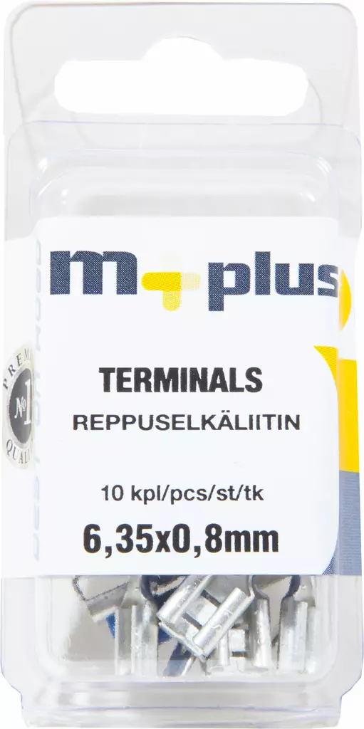M+ reppuselkäliitin sininen 10kpl - Johdot ja asennustarvikkeet - 0008287 - 1