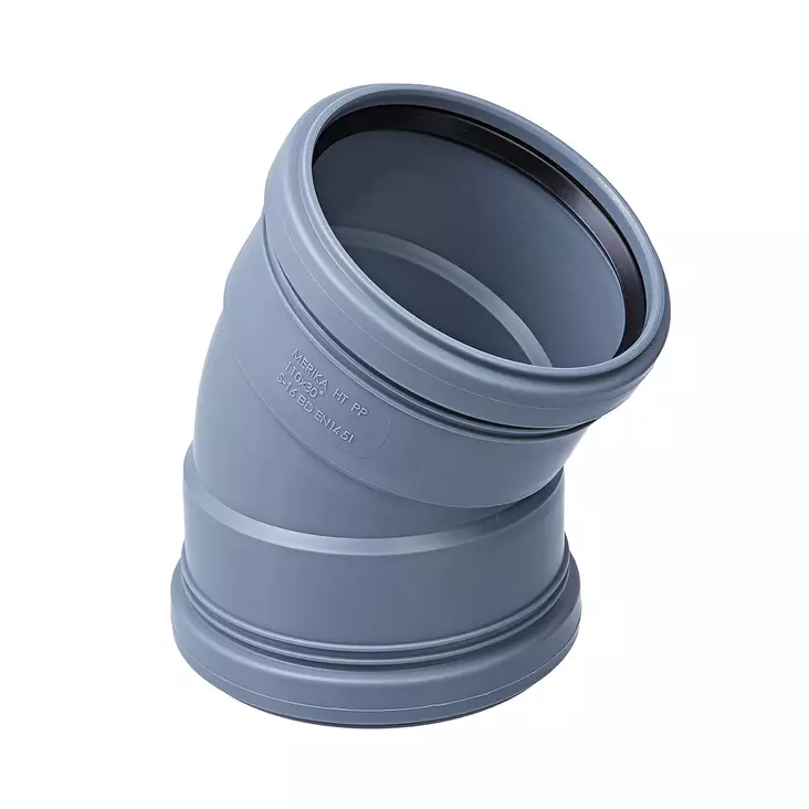 Muhvikulma 110mm 30 ast. - 110mm viemäriosat - 0015017 - 3