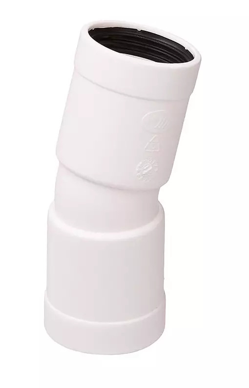 Muhvikulma 32mm 15 ast - 32mm viemäriosat - 0018207 - 2