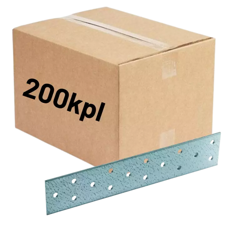 Naulauslevy 40x120x2,0mm 200kpl (LTK) - Naulauslevyt - 0022377 - 1
